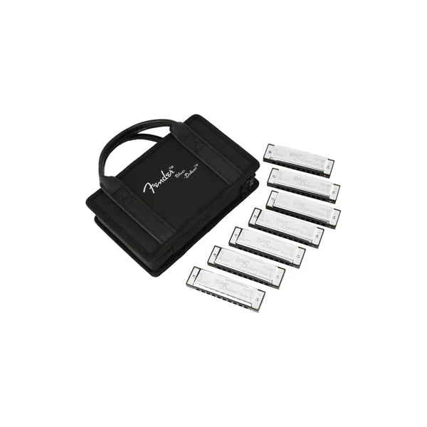 Fender Blues Deluxe 7 pack with case
