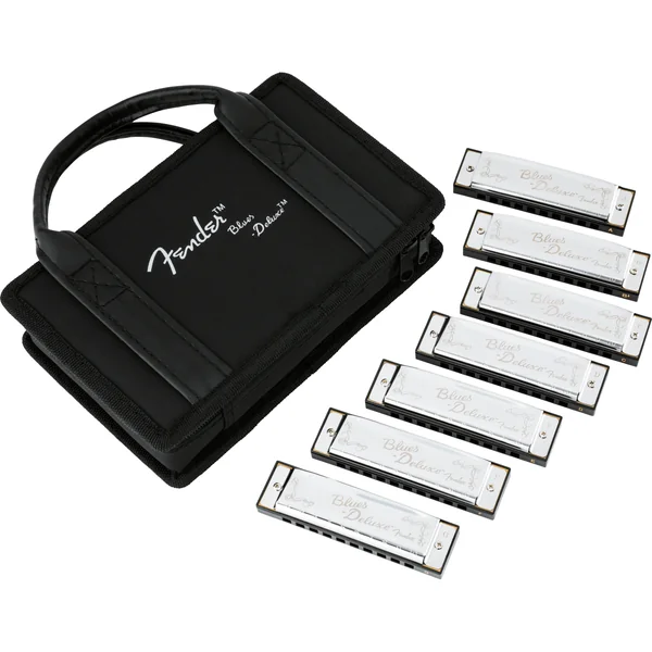 Fender Blues Deluxe 7 pack with case