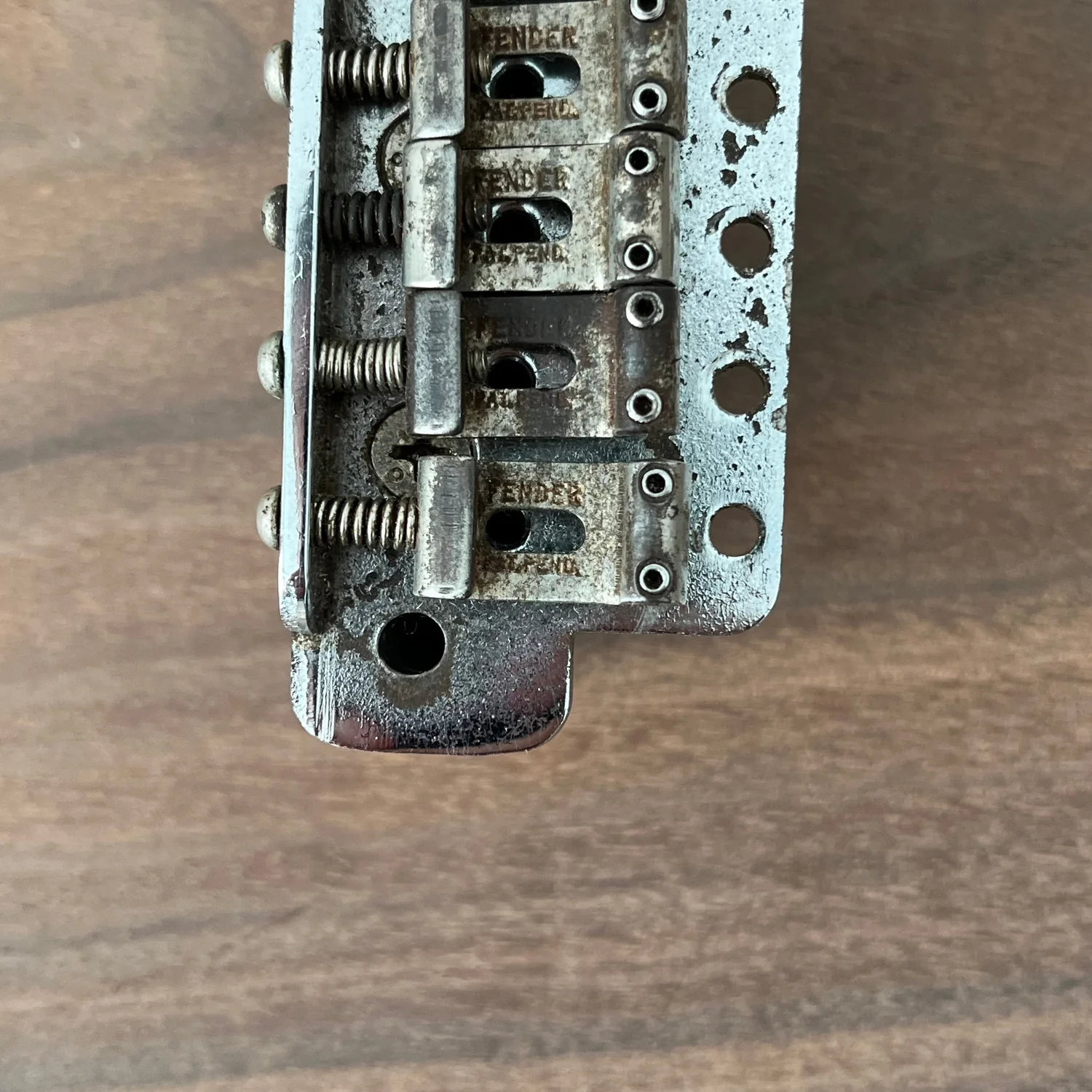 Fender Bridge Section Vintage Nickel
