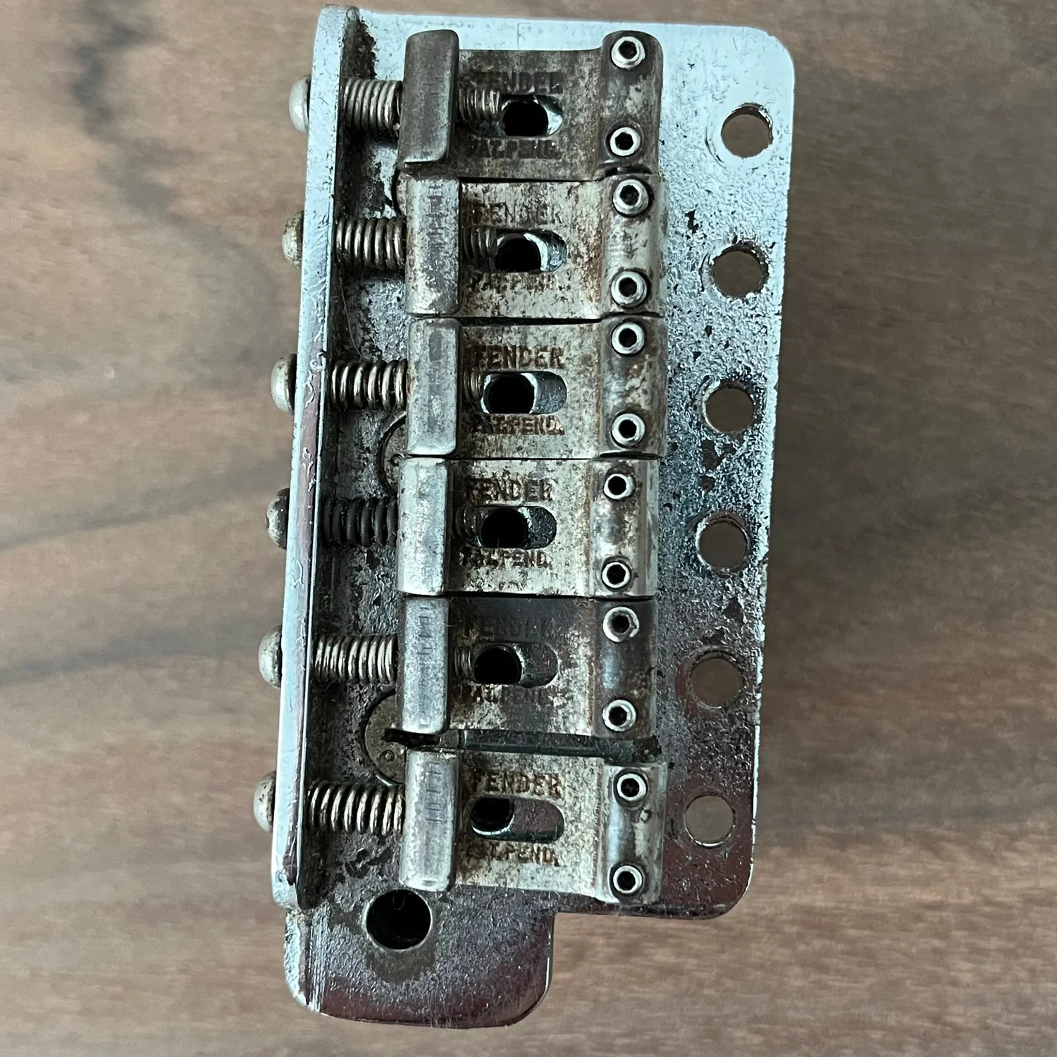 Fender Bridge Section Vintage Nickel