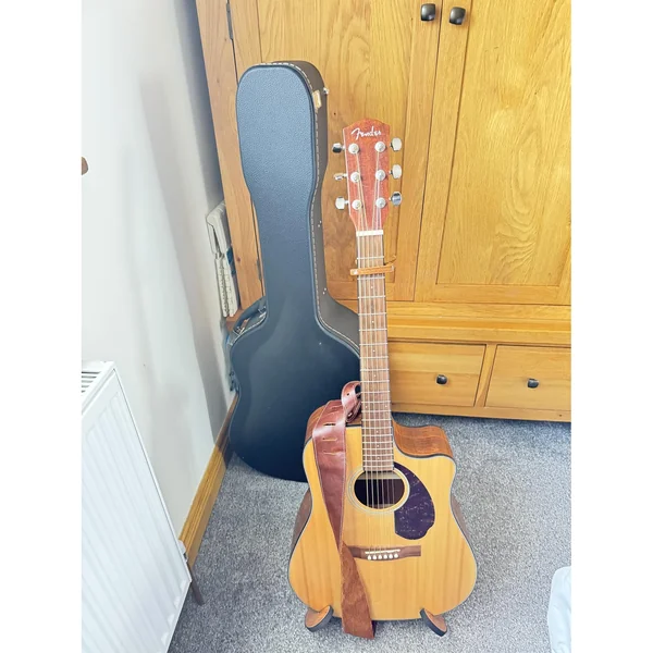 Fender Broken-in Leather Strap Brown