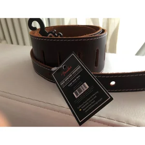 Fender Broken-in Leather Strap Brown