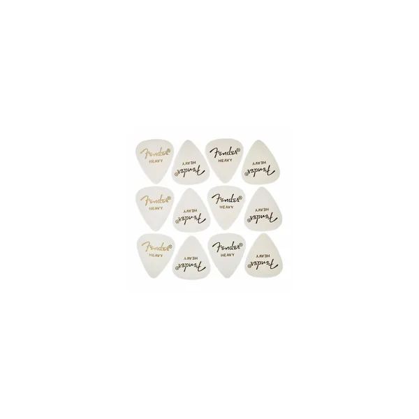 Fender Classic Celluloid Pick White H