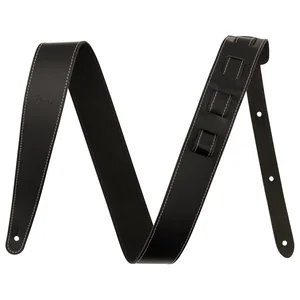 Fender Essentials Leather Strap BK