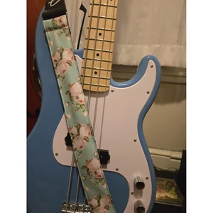 Fender Floral Strap 2" Surf Green