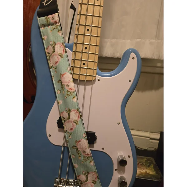 Fender Floral Strap 2" Surf Green