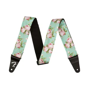 Fender Floral Strap 2" Surf Green