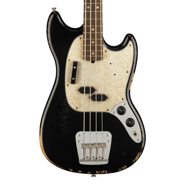 Fender JMJ Mustang Bass R.Worn RW BK