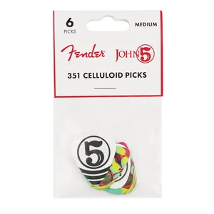 Fender John 5 351 Celluloid Picks Set