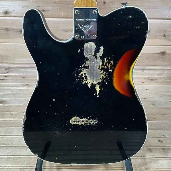 Fender LTD CuNife Tele HR Aged Black