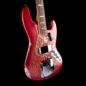 Fender LTD Jazz Bass Rel Pink Paisley