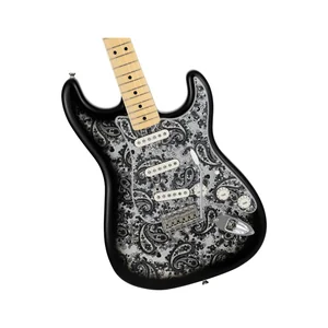 Fender MIJ Strat MN Black Paisley