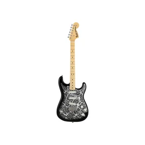 Fender MIJ Strat MN Black Paisley