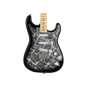 Fender MIJ Strat MN Black Paisley