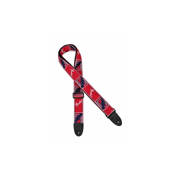 Fender Monogramm Strap RWB