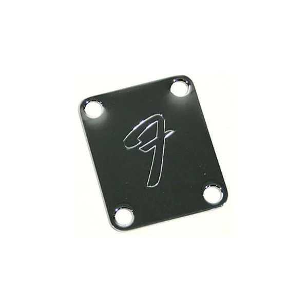 Fender Neck Plate 4 (big "F")