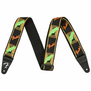 Fender Neon Strap Green/Orange