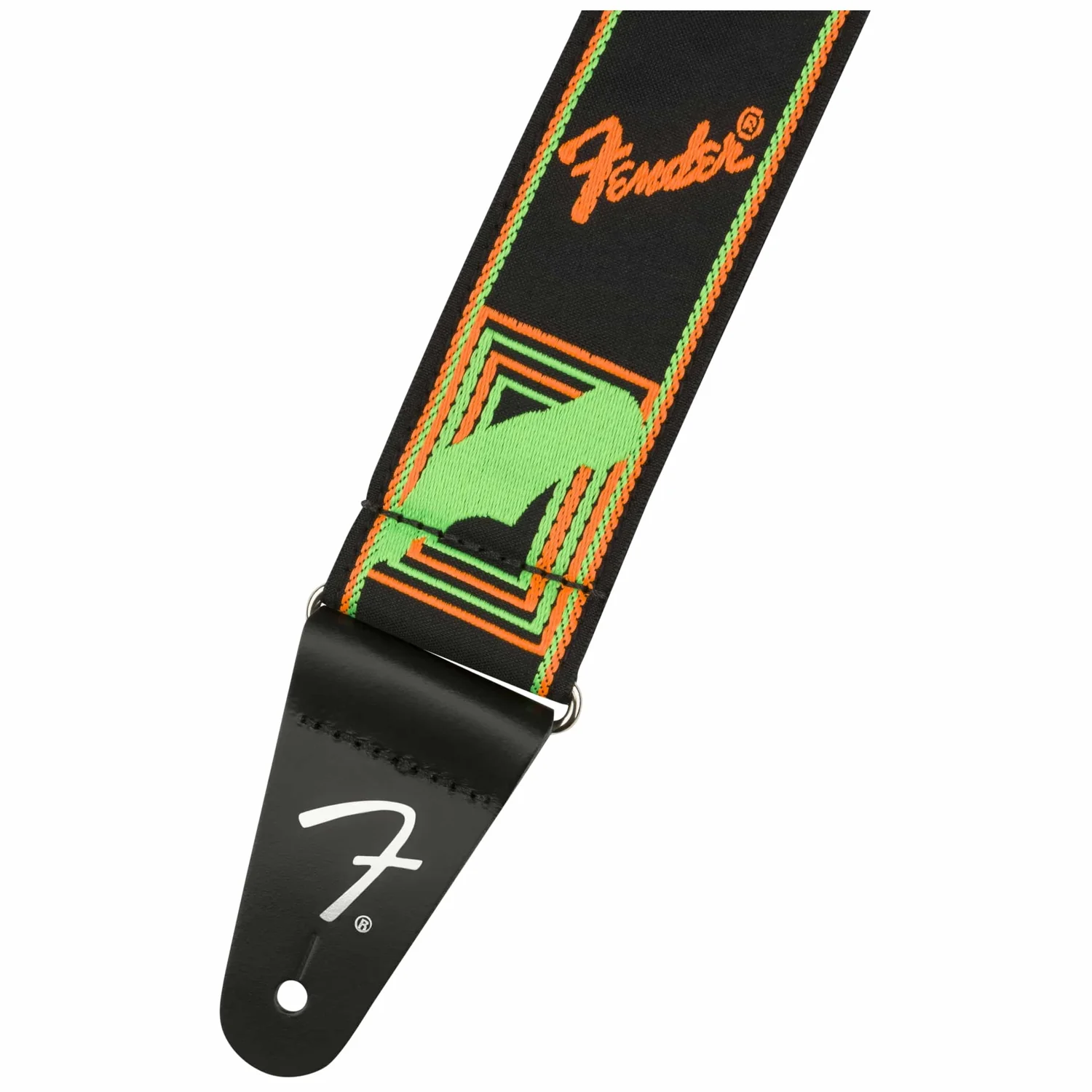 Fender Neon Strap Green/Orange
