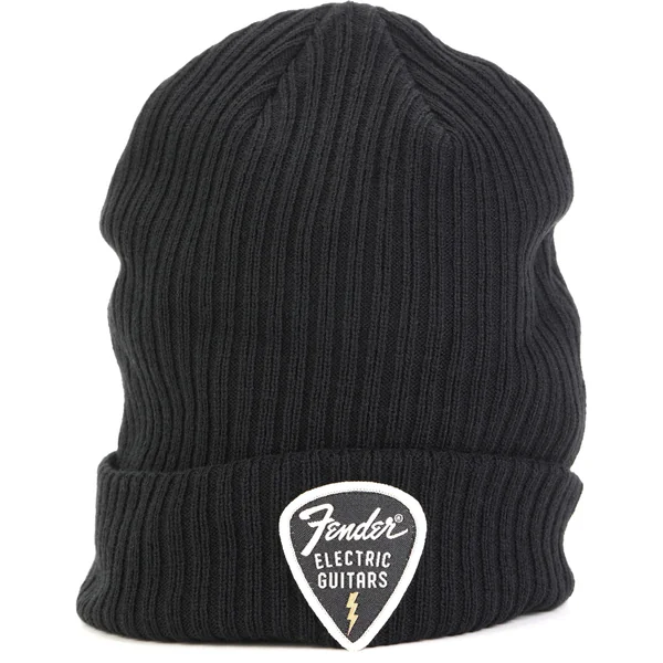 Fender Pick Patch Ribbed Beanie