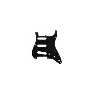 Fender Pickguard AM Strat BLK 1ply