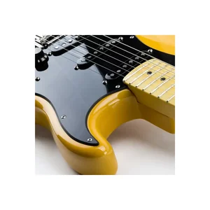 Fender Pickguard AM Strat BLK 1ply