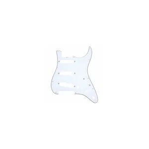 Fender Pickguard f.62Strat White