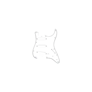 Fender Pickguard f.62Strat White