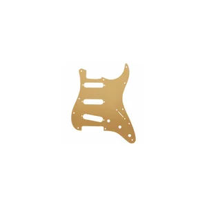 Fender Pickguard Strat. Gold SSS 11