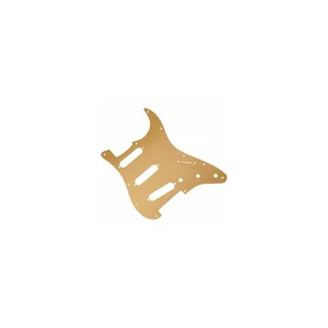 Fender Pickguard Strat. Gold SSS 11