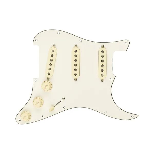 Fender Pickguard White SSS 57