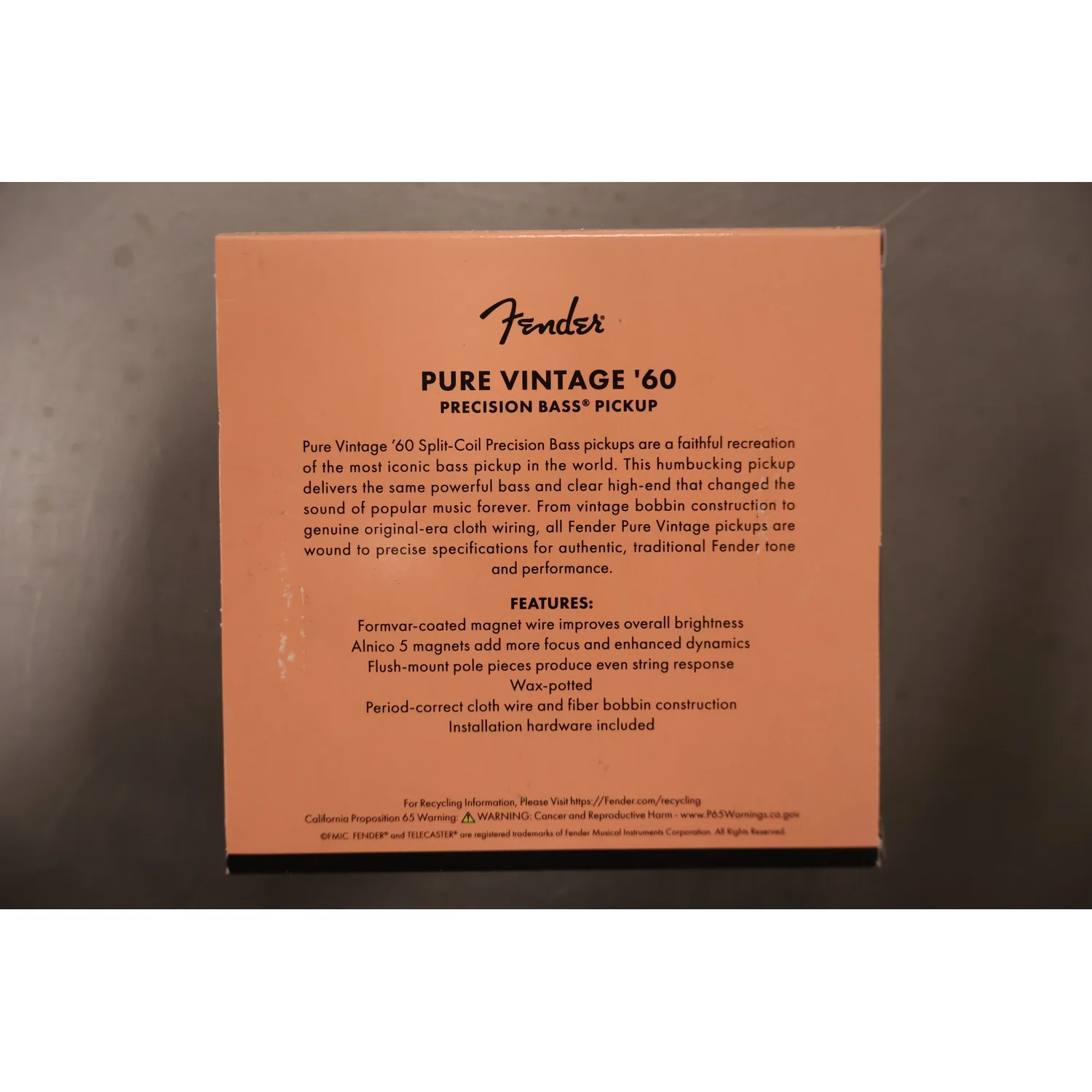 Fender Pure Vintage 60 P-Bass PU