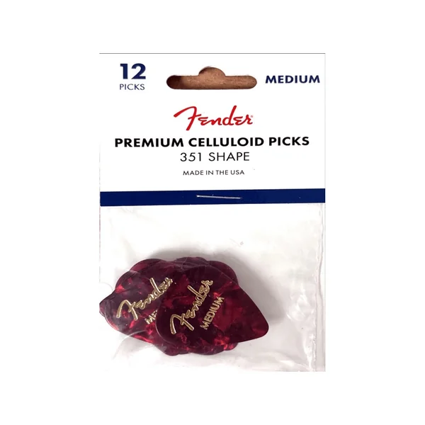 Fender Red Moto Pick Medium
