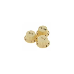 Fender Roadworn Strat Knobs WHT