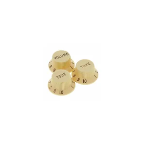 Fender Roadworn Strat Knobs WHT