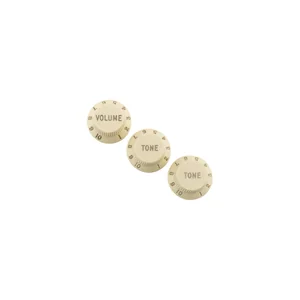 Fender Roadworn Strat Knobs WHT