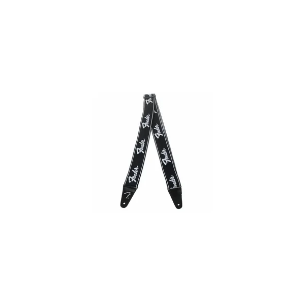 Fender Running Logo Strap BW
