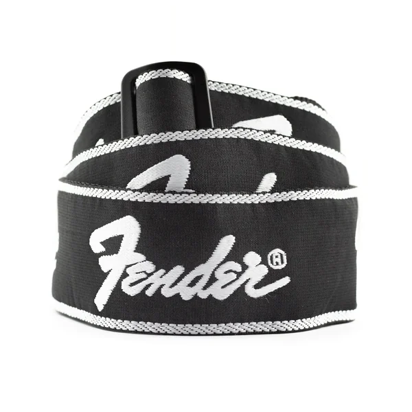 Fender Running Logo Strap BW