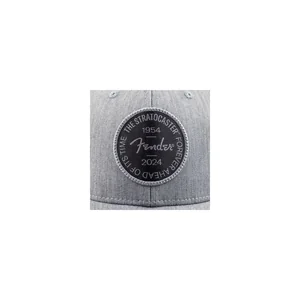 Fender Strat Anniv Badge Cap Gray