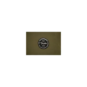 Fender Strat Anniv Badge Tee Olive M