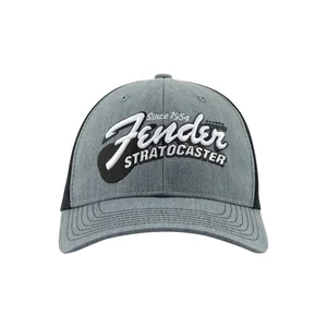Fender Strat Guitar Hat Heather Grey