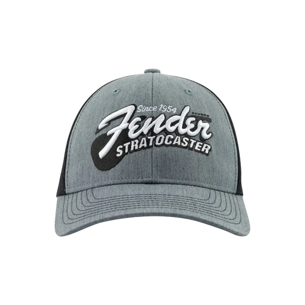 Fender Strat Guitar Hat Heather Grey