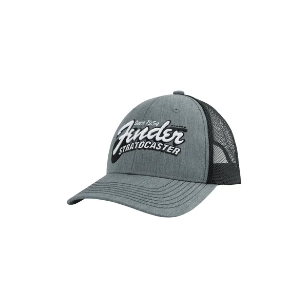 Fender Strat Guitar Hat Heather Grey