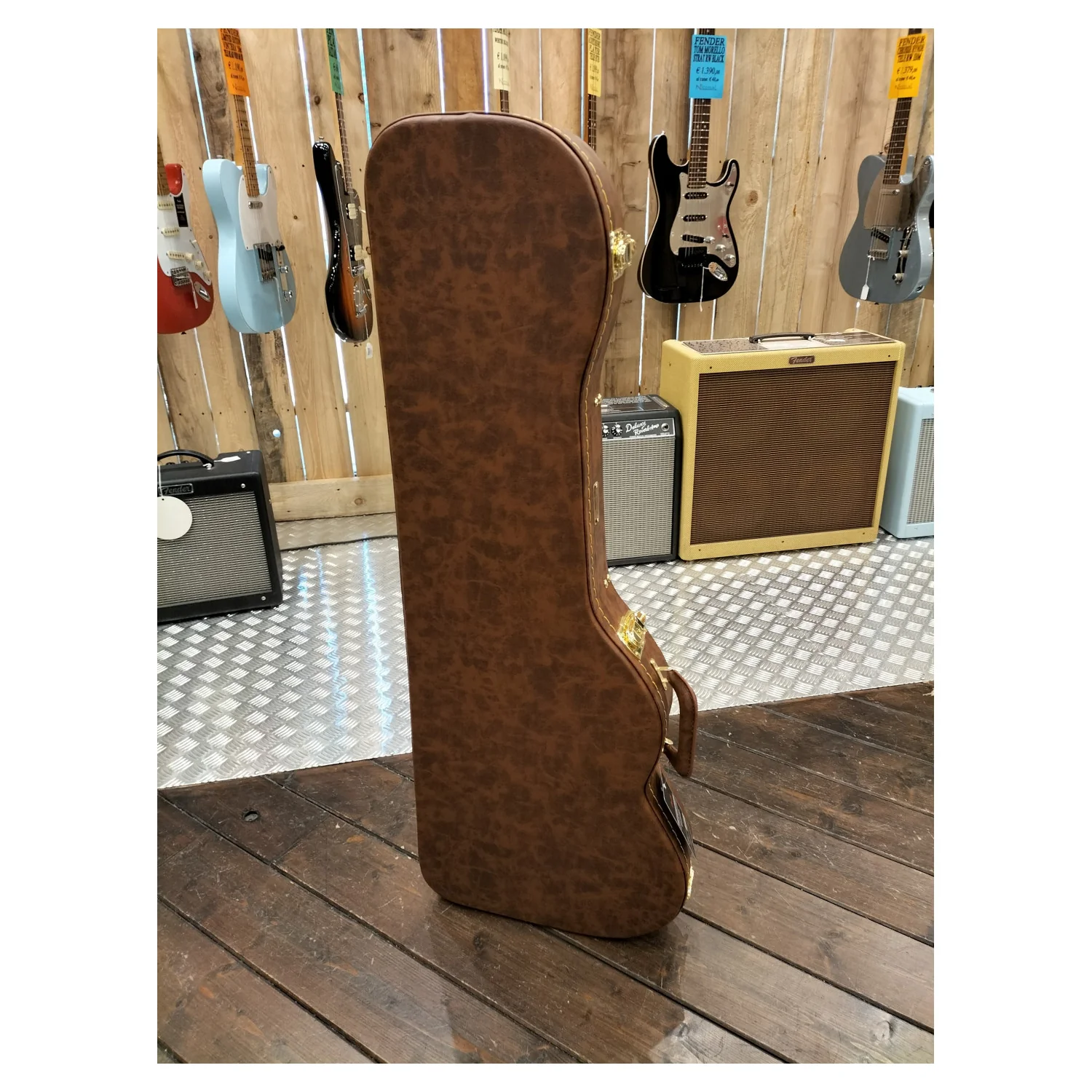Fender Strat/Tele Poodle Case Brown