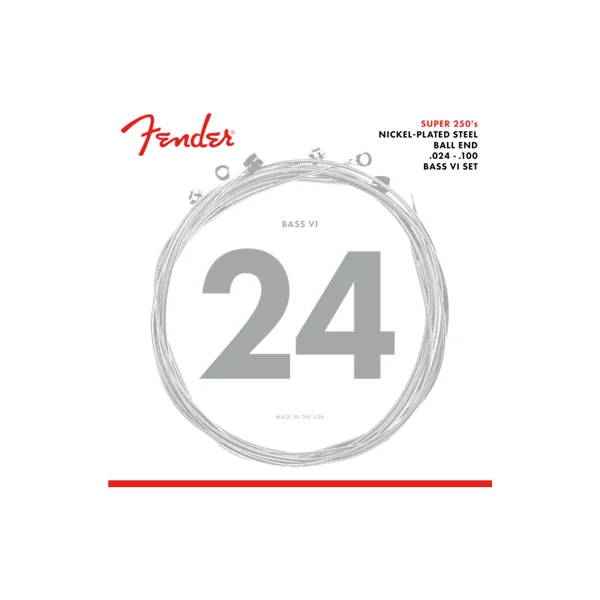 Fender Super 250 Bass VI Nickel