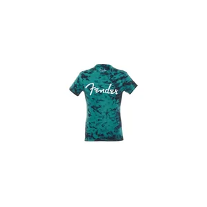 Fender T-Shirt Tie-Dye Logo Blue M