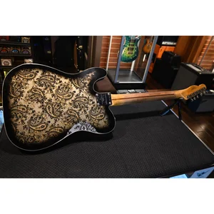 Fender Tele Dual P90 Black Paisley