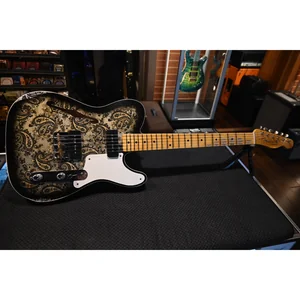 Fender Tele Dual P90 Black Paisley