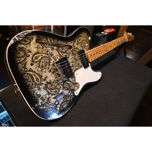 Fender Tele Dual P90 Black Paisley