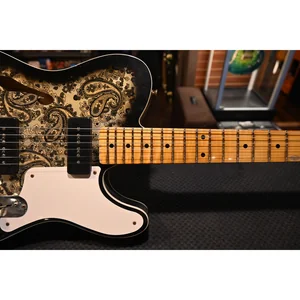 Fender Tele Dual P90 Black Paisley