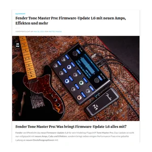 Fender Tone Master Pro Bundle